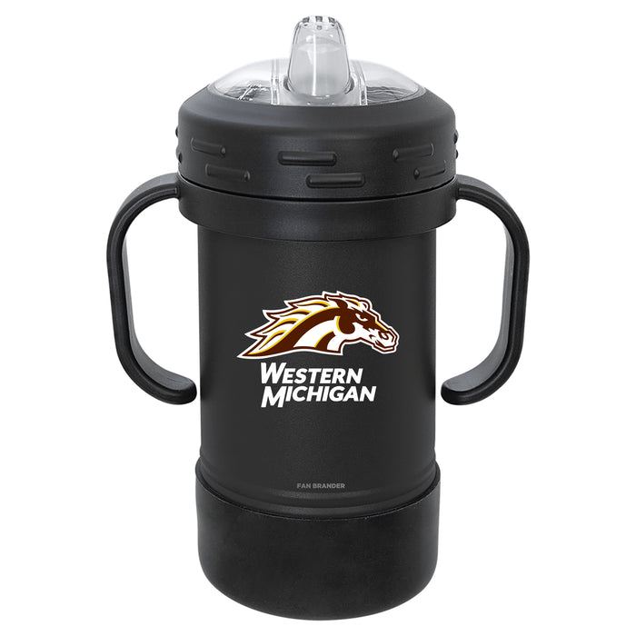 Fan Brander Sippy Cup Tumbler with Western Michigan Broncos Logos