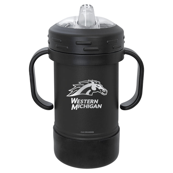 Fan Brander Sippy Cup Tumbler with Western Michigan Broncos Logos