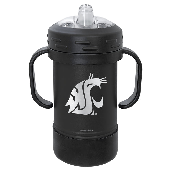 Fan Brander Sippy Cup Tumbler with Washington State Cougars Logos