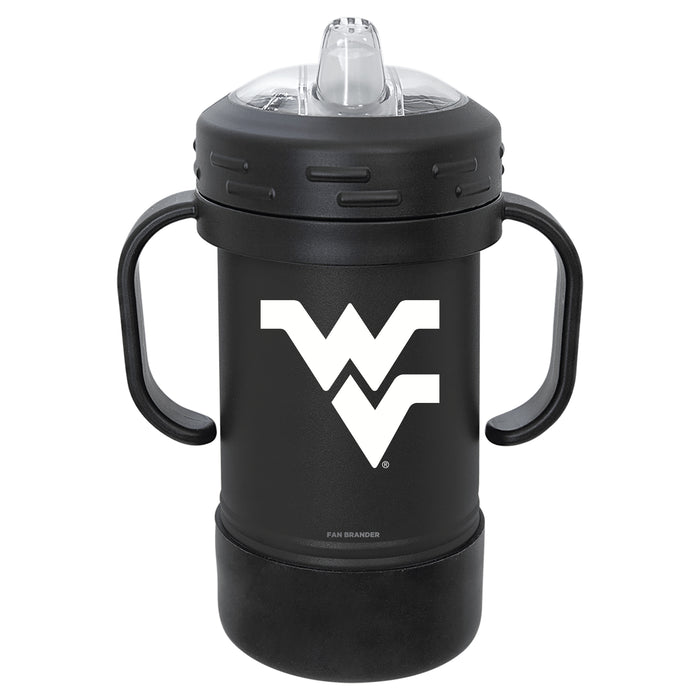 Fan Brander Sippy Cup Tumbler with West Virginia Mountaineers Logos