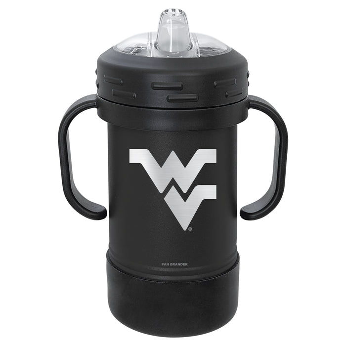 Fan Brander Sippy Cup Tumbler with West Virginia Mountaineers Logos