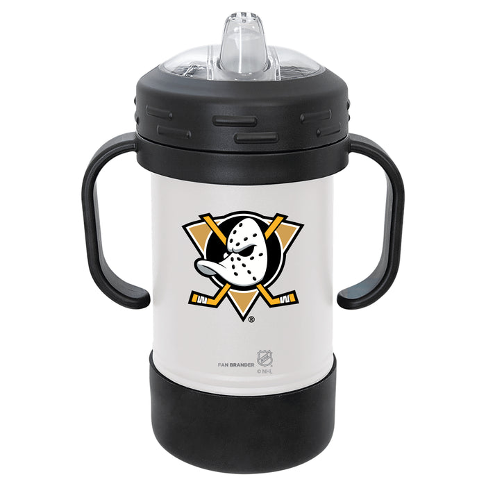 Fan Brander Sippy Cup Tumbler with Anaheim Ducks Logos