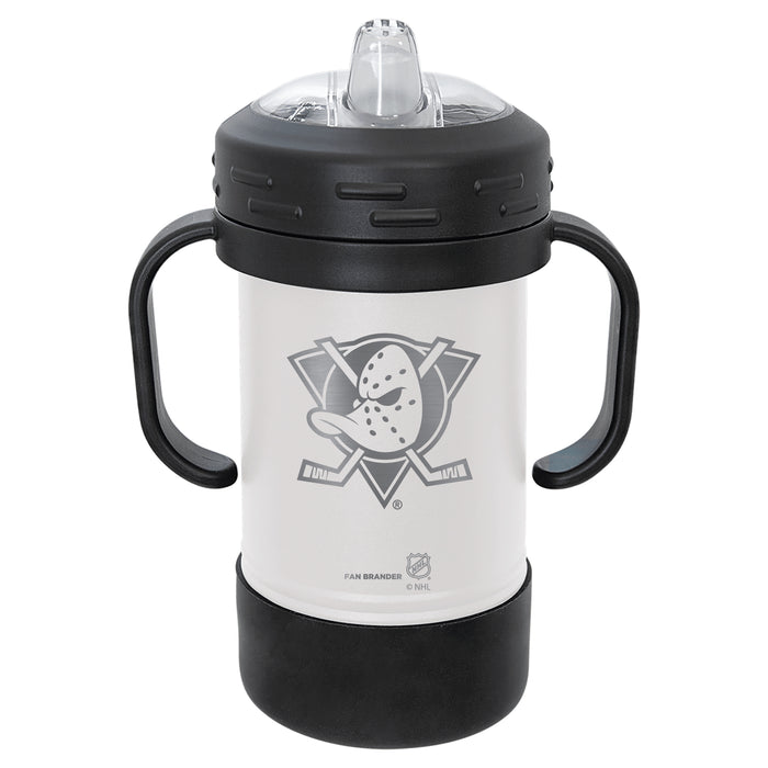 Fan Brander Sippy Cup Tumbler with Anaheim Ducks Logos