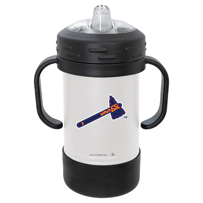 Fan Brander Sippy Cup Tumbler with Atlanta Braves Logos