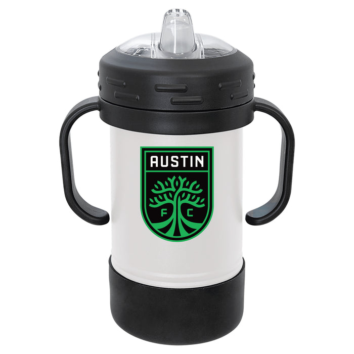 Fan Brander Sippy Cup Tumbler with Austin FC Logos