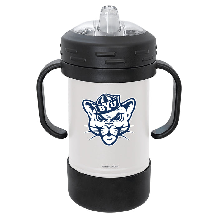 Fan Brander Sippy Cup Tumbler with Brigham Young Cougars Logos