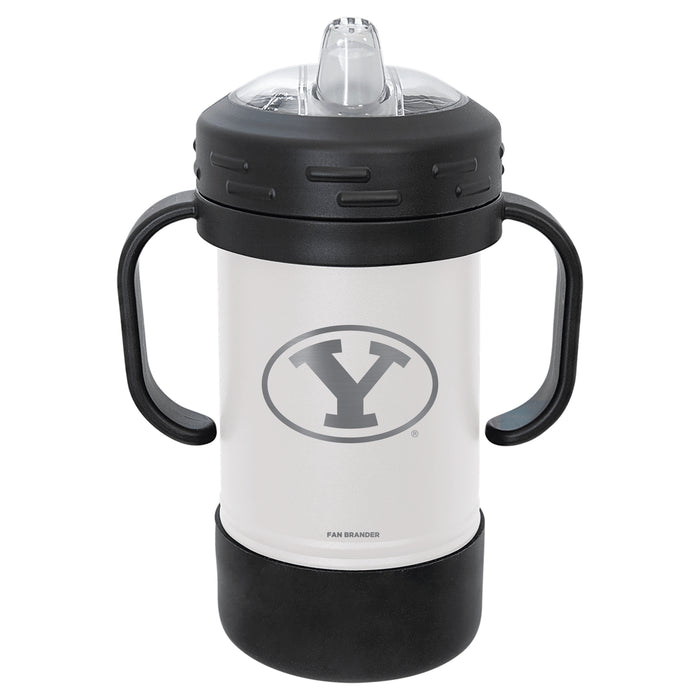 Fan Brander Sippy Cup Tumbler with Brigham Young Cougars Logos