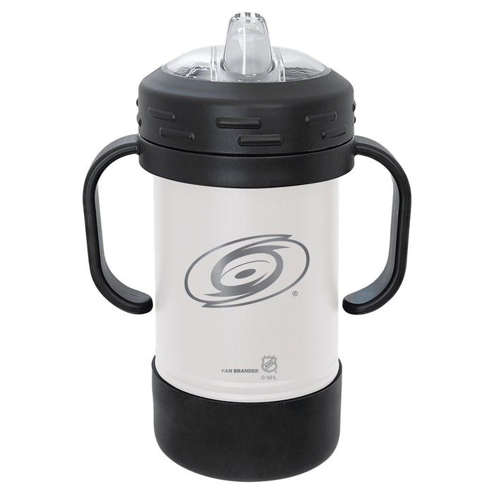 Fan Brander Sippy Cup Tumbler with Carolina Hurricanes Logos