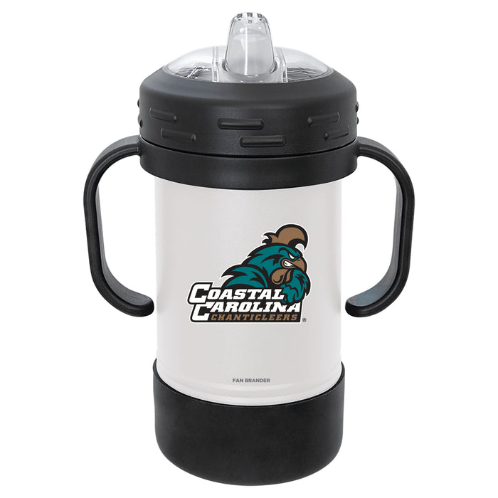 Fan Brander Sippy Cup Tumbler with Coastal Carolina Univ Chanticleers Logos