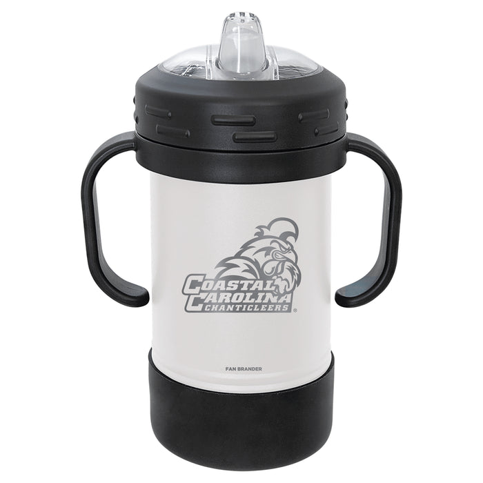 Fan Brander Sippy Cup Tumbler with Coastal Carolina Univ Chanticleers Logos