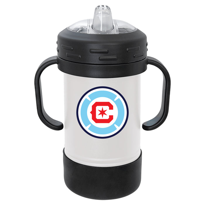 Fan Brander Sippy Cup Tumbler with Chicago Fire Logos