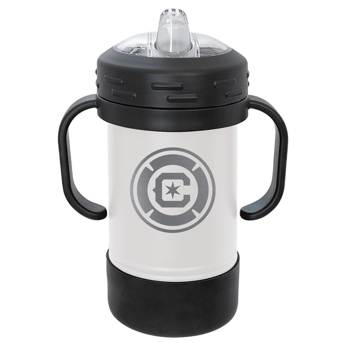 Fan Brander Sippy Cup Tumbler with Chicago Fire Logos