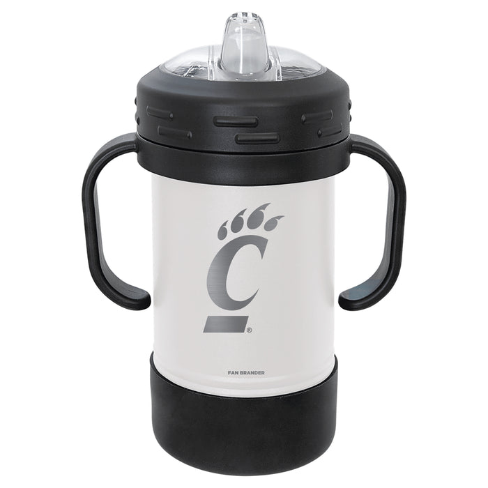 Fan Brander Sippy Cup Tumbler with Cincinnati Bearcats Logos