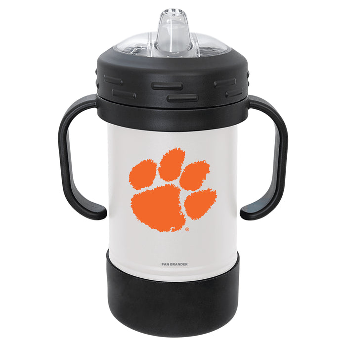 Fan Brander Sippy Cup Tumbler with Clemson Tigers Logos