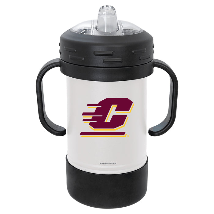 Fan Brander Sippy Cup Tumbler with Central Michigan Chippewas Logos