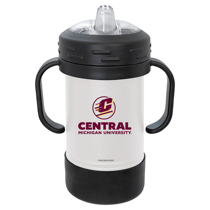 Fan Brander Sippy Cup Tumbler with Central Michigan Chippewas Logos