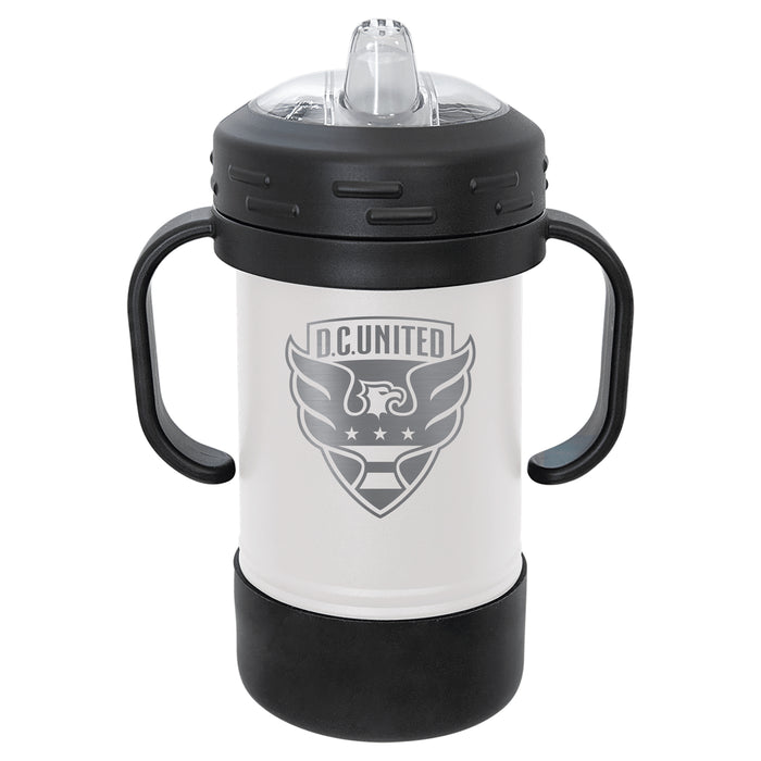 Fan Brander Sippy Cup Tumbler with D.C. United Logos