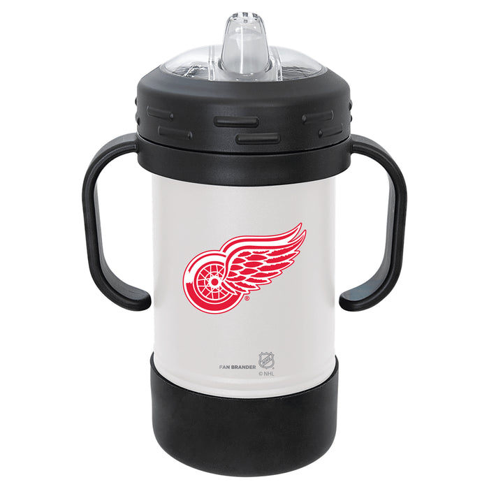 Fan Brander Sippy Cup Tumbler with Detroit Red Wings Logos