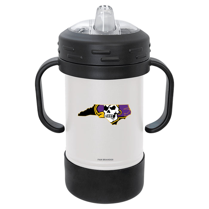 Fan Brander Sippy Cup Tumbler with East Carolina Pirates Logos