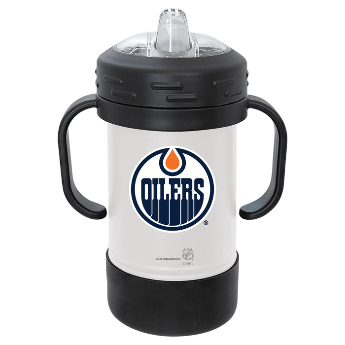 Fan Brander Sippy Cup Tumbler with Edmonton Oilers Logos