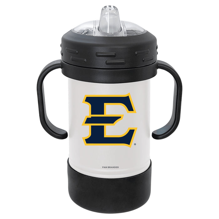 Fan Brander Sippy Cup Tumbler with Eastern Tennessee State Buccaneers Logos