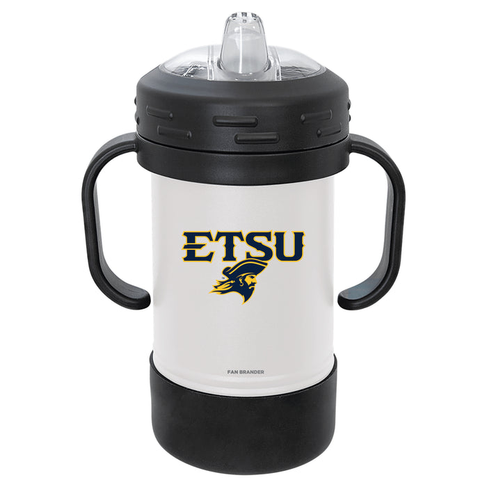 Fan Brander Sippy Cup Tumbler with Eastern Tennessee State Buccaneers Logos