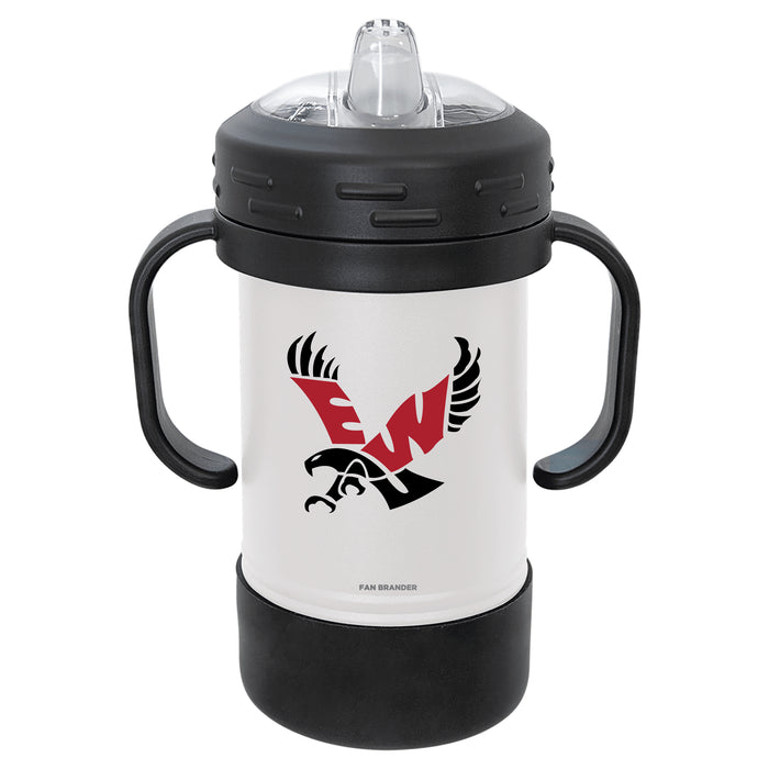 Fan Brander Sippy Cup Tumbler with Eastern Washington Eagles Logos