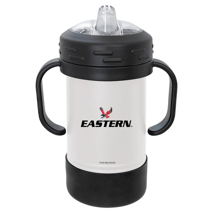 Fan Brander Sippy Cup Tumbler with Eastern Washington Eagles Logos