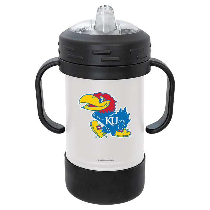 Fan Brander Sippy Cup Tumbler with Kansas Jayhawks Logos