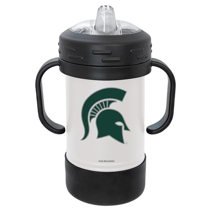 Fan Brander Sippy Cup Tumbler with Michigan State Spartans Logos