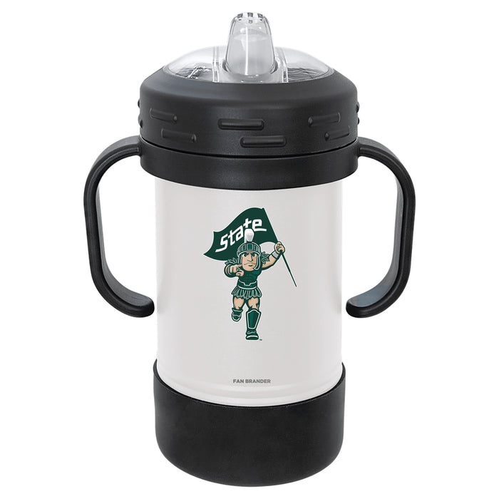 Fan Brander Sippy Cup Tumbler with Michigan State Spartans Logos