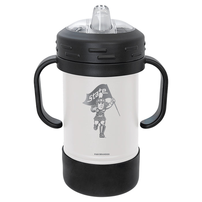 Fan Brander Sippy Cup Tumbler with Michigan State Spartans Logos