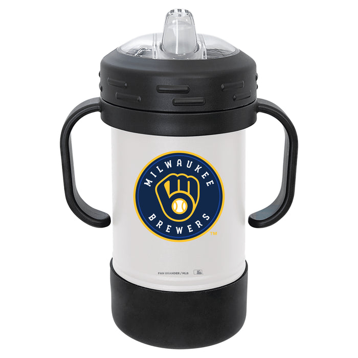 Fan Brander Sippy Cup Tumbler with Milwaukee Brewers Logos