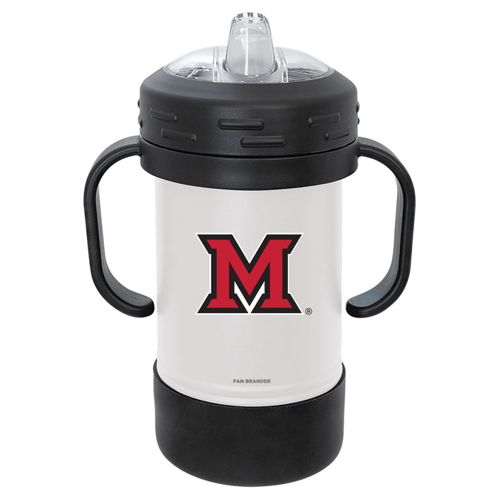 Fan Brander Sippy Cup Tumbler with Miami University RedHawks Logos