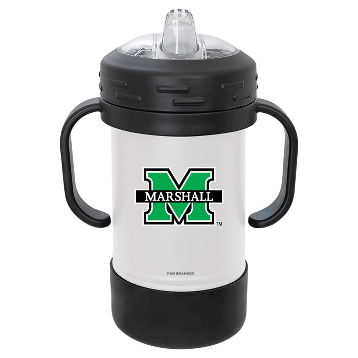 Fan Brander Sippy Cup Tumbler with Marshall Thundering Herd Logos