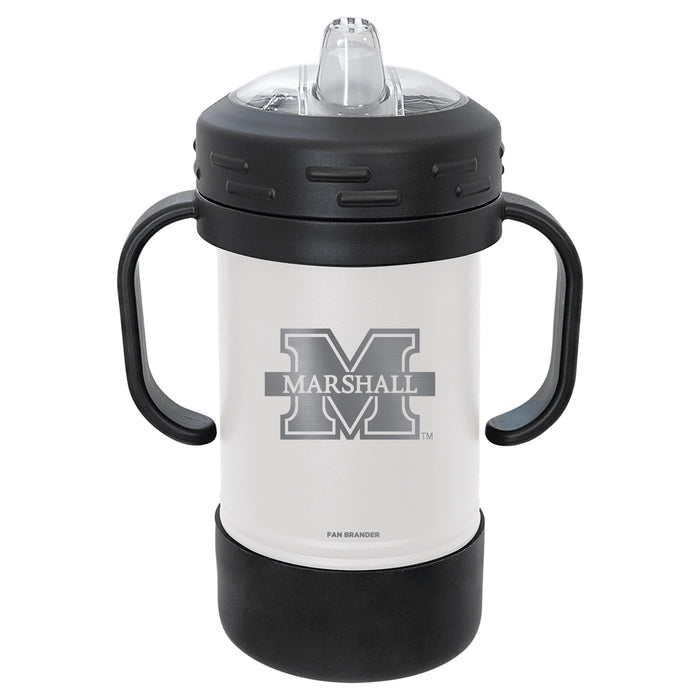 Fan Brander Sippy Cup Tumbler with Marshall Thundering Herd Logos