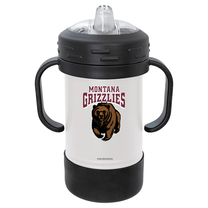 Fan Brander Sippy Cup Tumbler with Montana Grizzlies Logos