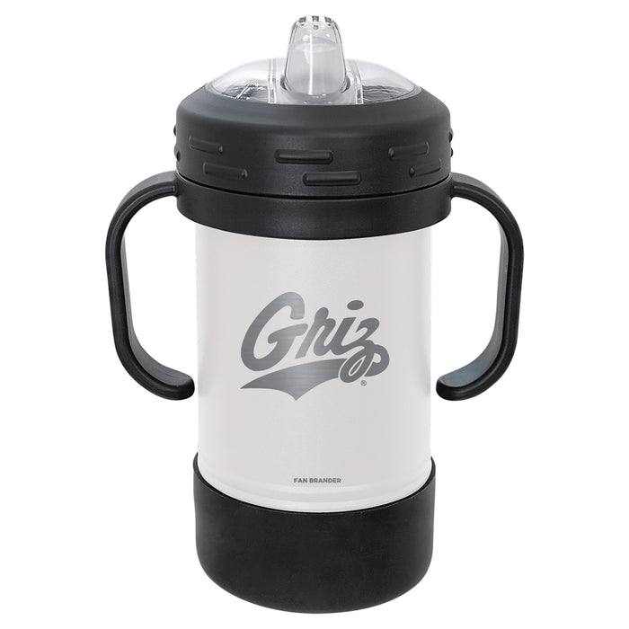 Fan Brander Sippy Cup Tumbler with Montana Grizzlies Logos