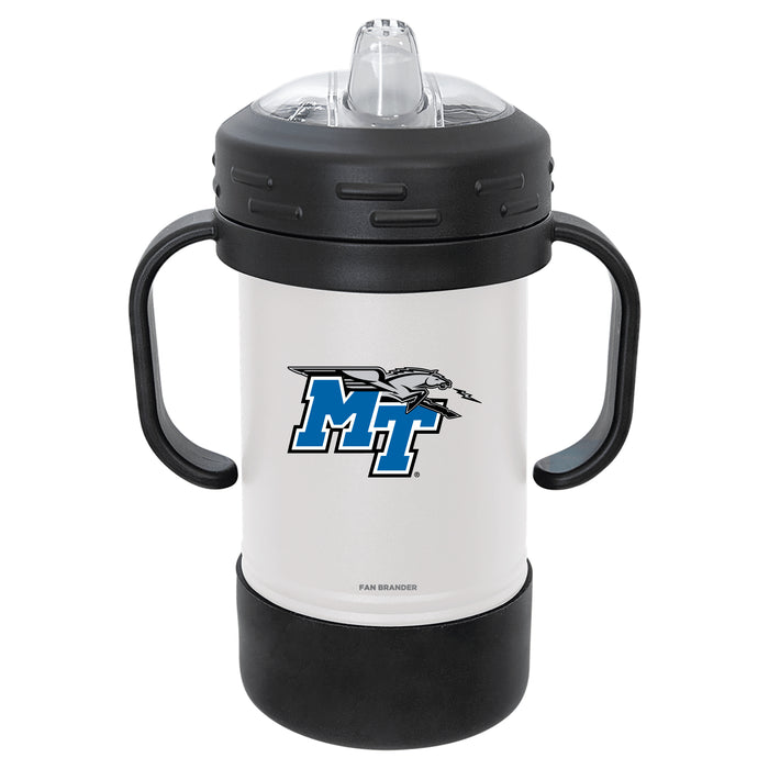 Fan Brander Sippy Cup Tumbler with Middle Tennessee State Blue Raiders Logos