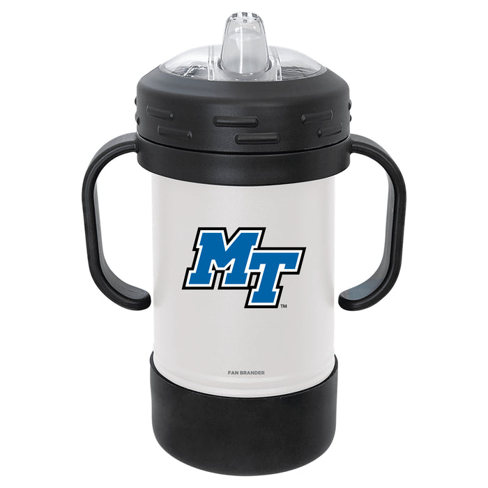 Fan Brander Sippy Cup Tumbler with Middle Tennessee State Blue Raiders Logos