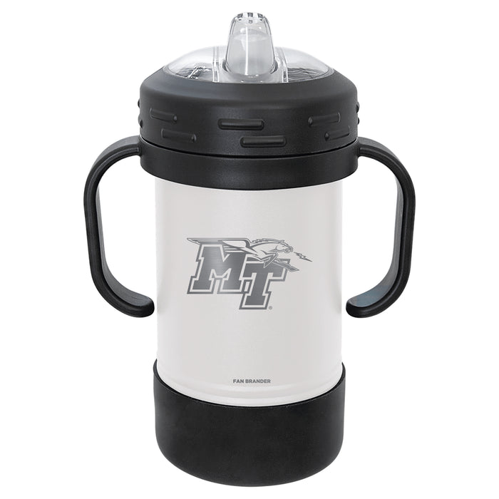 Fan Brander Sippy Cup Tumbler with Middle Tennessee State Blue Raiders Logos