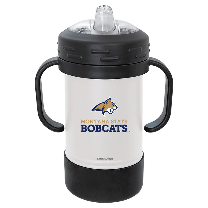 Fan Brander Sippy Cup Tumbler with Montana State Bobcats Logos