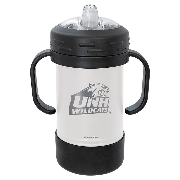 Fan Brander Sippy Cup Tumbler with New Hampshire Wildcats Logos