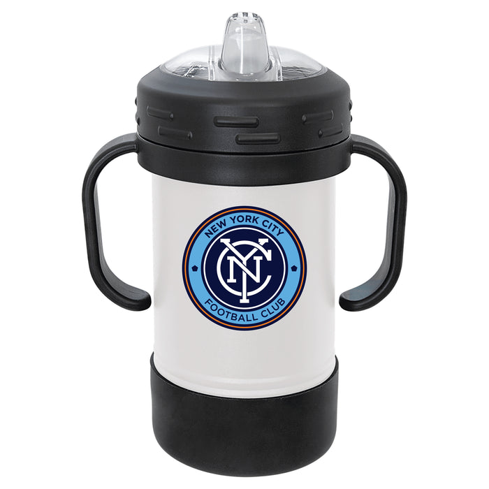 Fan Brander Sippy Cup Tumbler with New York City FC Logos