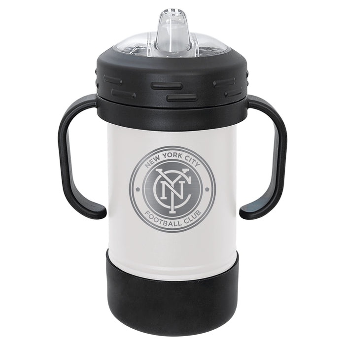 Fan Brander Sippy Cup Tumbler with New York City FC Logos