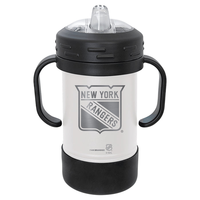 Fan Brander Sippy Cup Tumbler with New York Rangers Logos