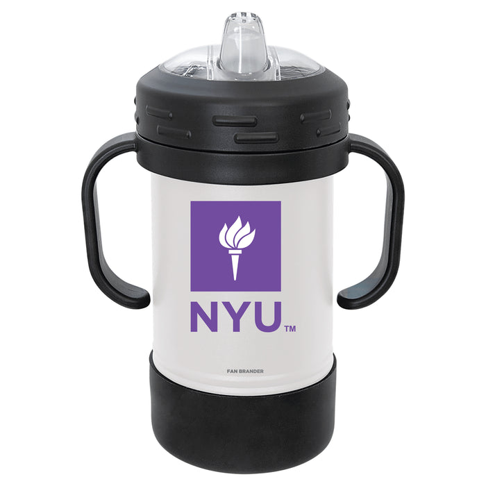 Fan Brander Sippy Cup Tumbler with NYU Logos