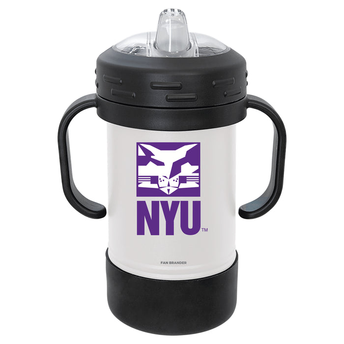 Fan Brander Sippy Cup Tumbler with NYU Logos