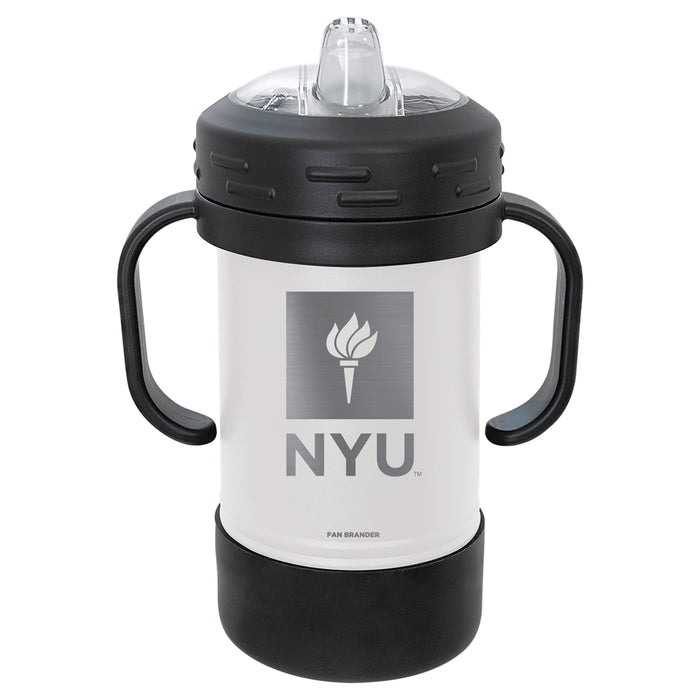 Fan Brander Sippy Cup Tumbler with NYU Logos