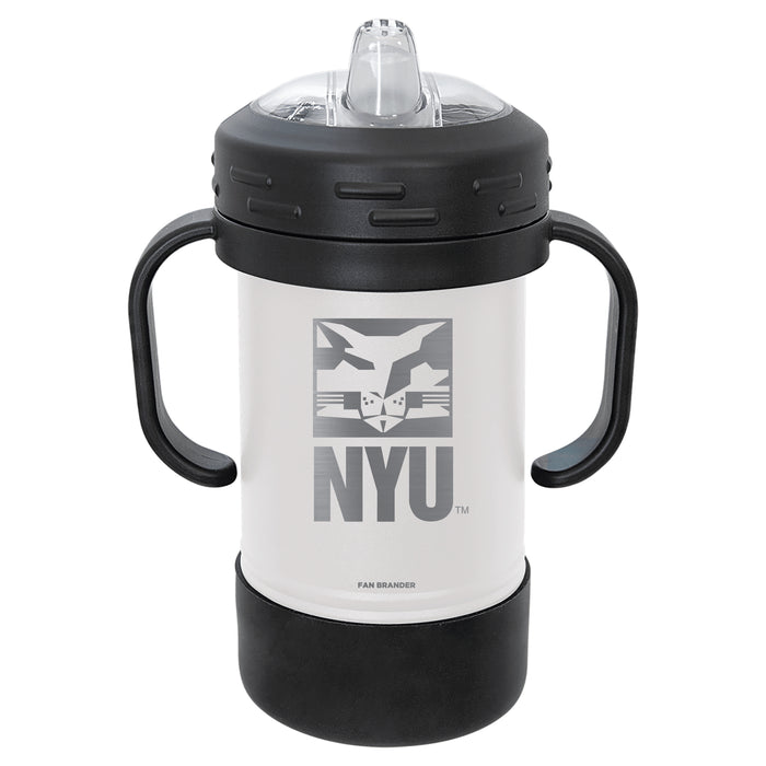 Fan Brander Sippy Cup Tumbler with NYU Logos